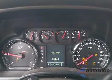 2017 Chevrolet Silverado 1500 Custom z USA, uszkodzony, nr VIN 1GCVKPEH7HZ263150